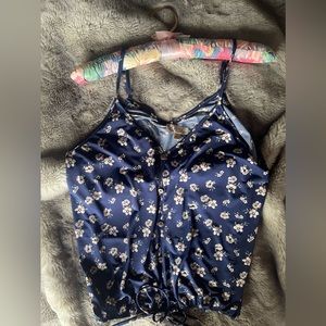 Lavish floral blouse